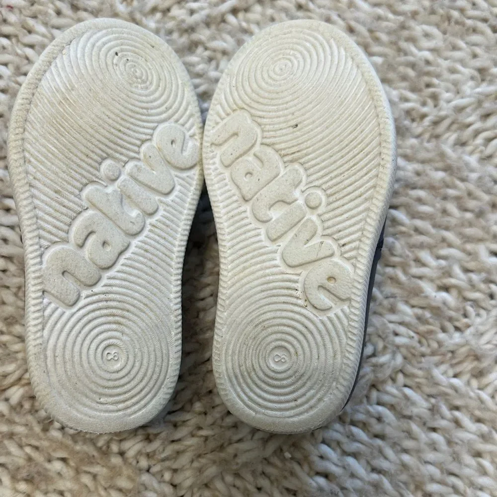 EUC Natives navy blue slip on water shoes size 6
